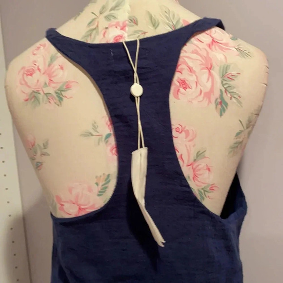 Soft Joie lined navy maxi racer back dress size small - Picture 8 of 12